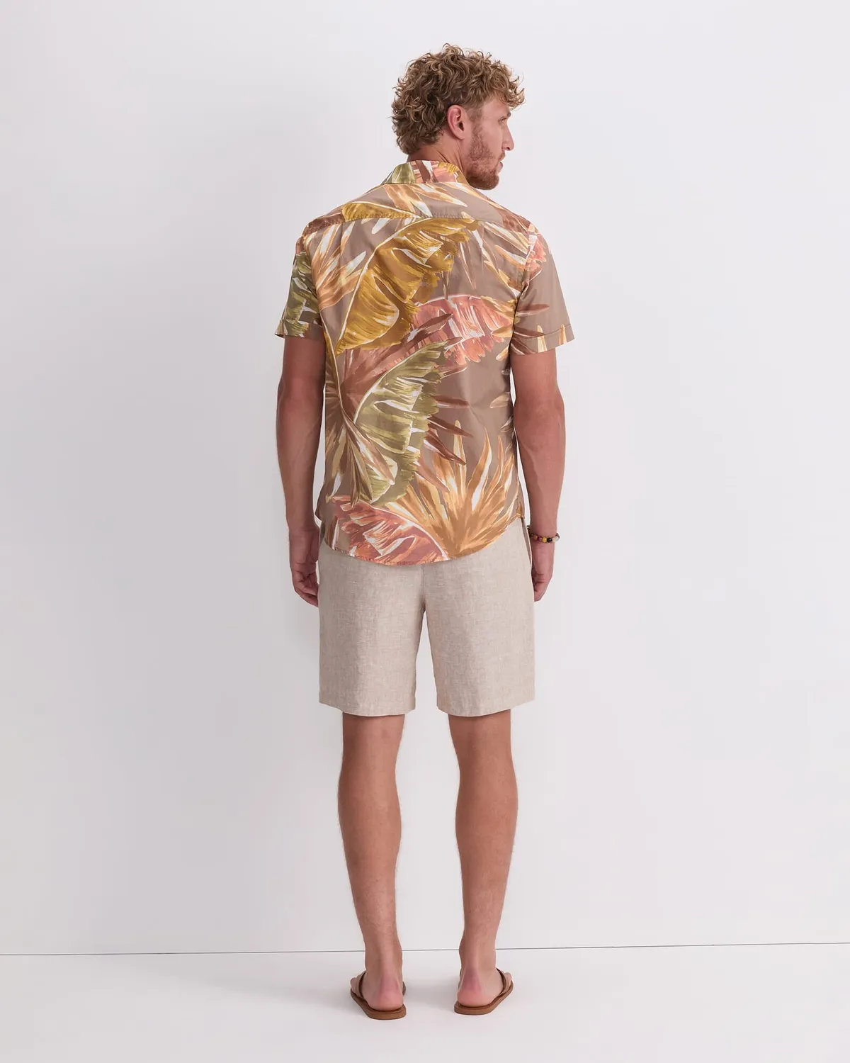Sportscraft Jude chemise homme manches courtes floral coton