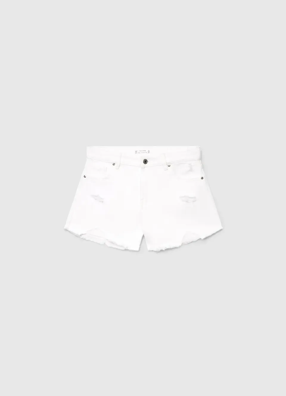 Calliope Mom Fit Short fille denim déchiré
