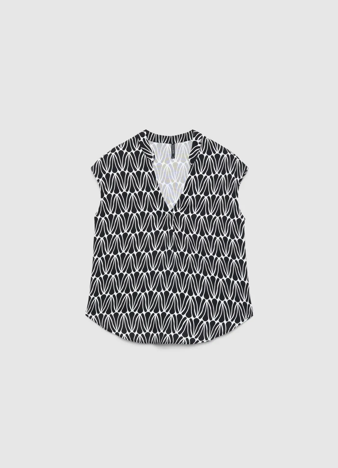 Calliope chemise femme col coréen imprimée