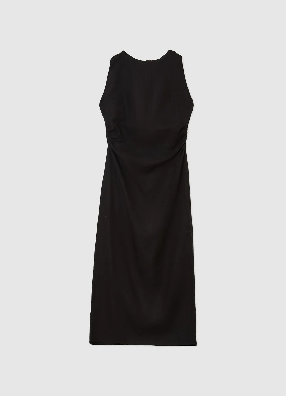 Calliope robe longue femme misto lino unie