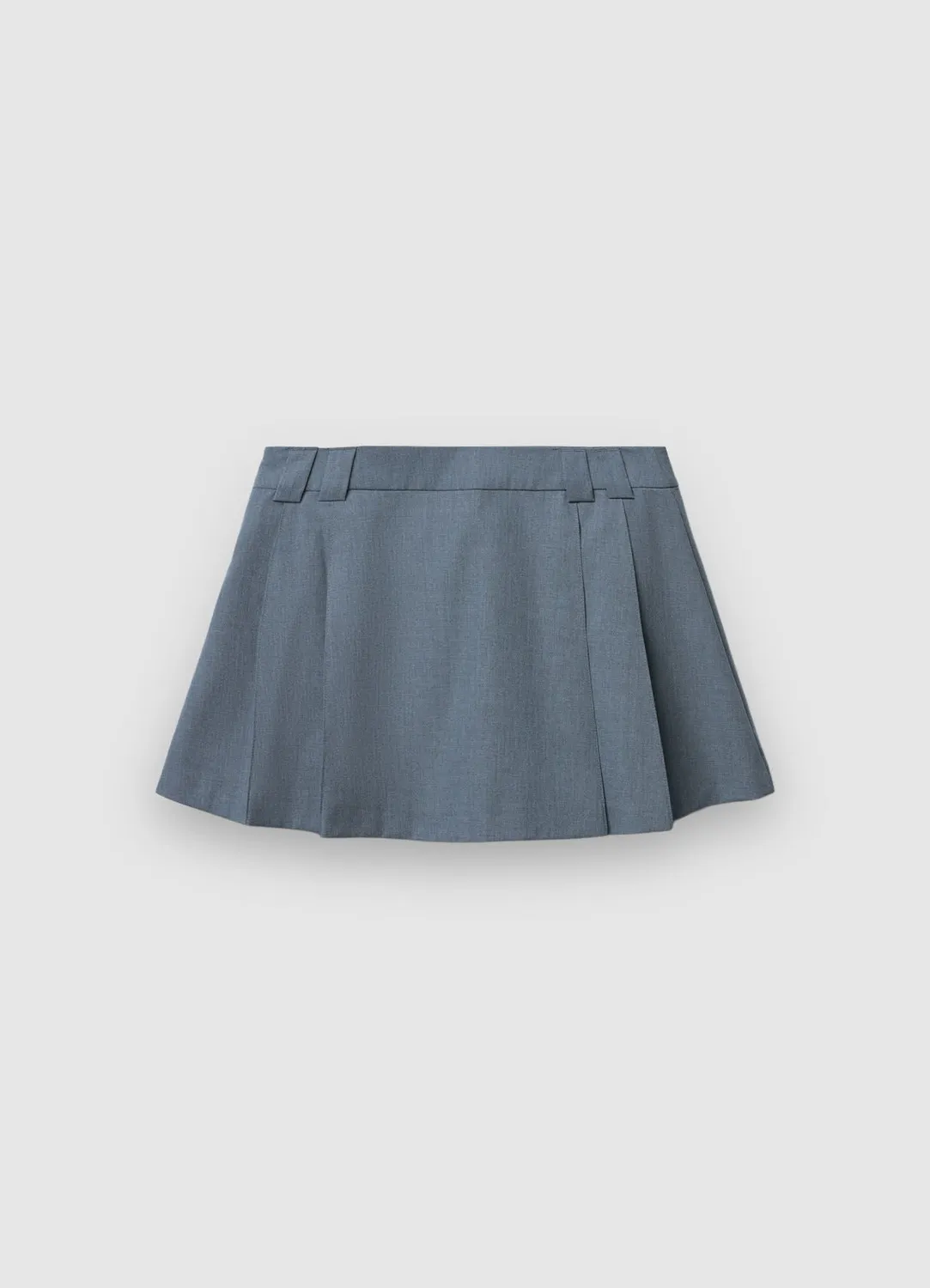 Calliope jupe-culotte plissée zip latéral femme