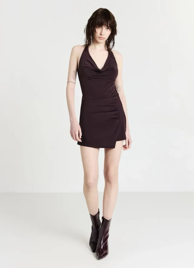 Calliope body halterneck drapé femme regular