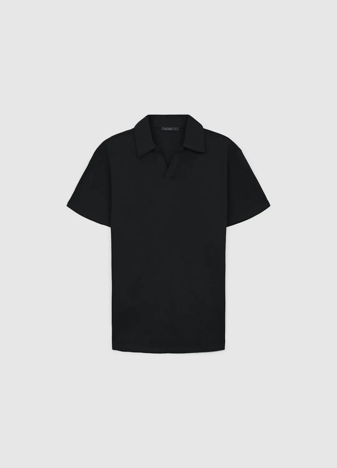 Calliope polo homme manches courtes coton uni
