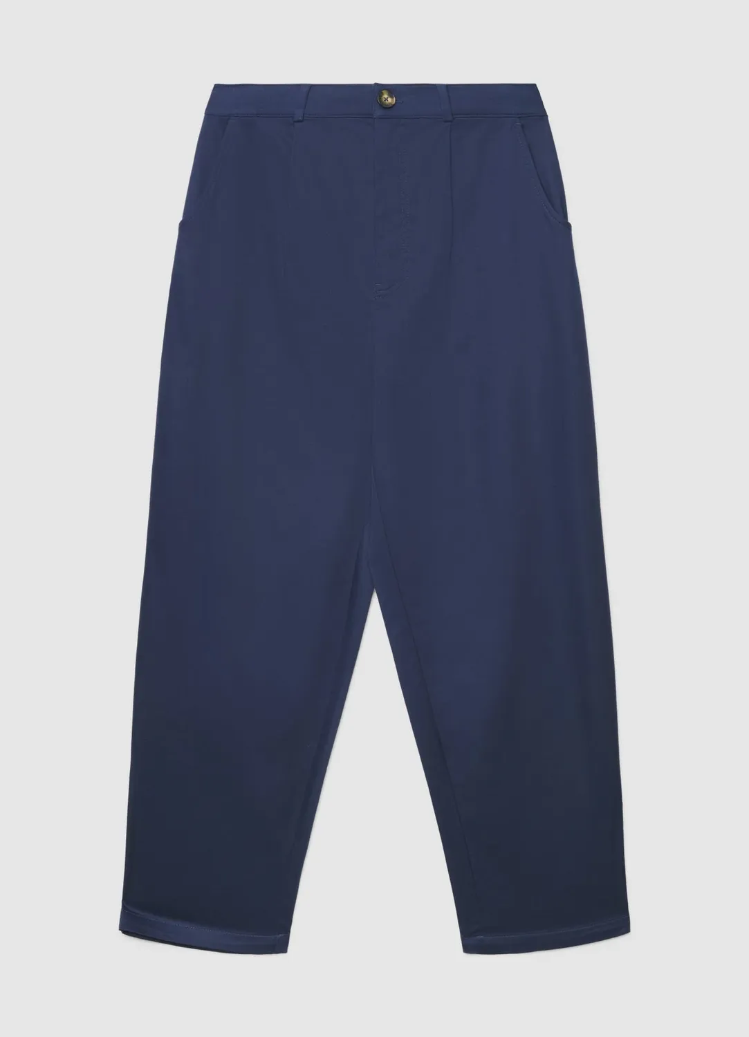 Calliope pantalon carrot coton pantalon femme uni