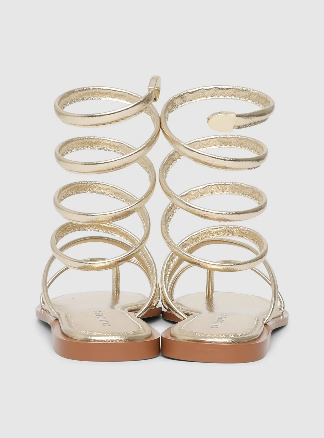 Calliope sandales serpent femme plates