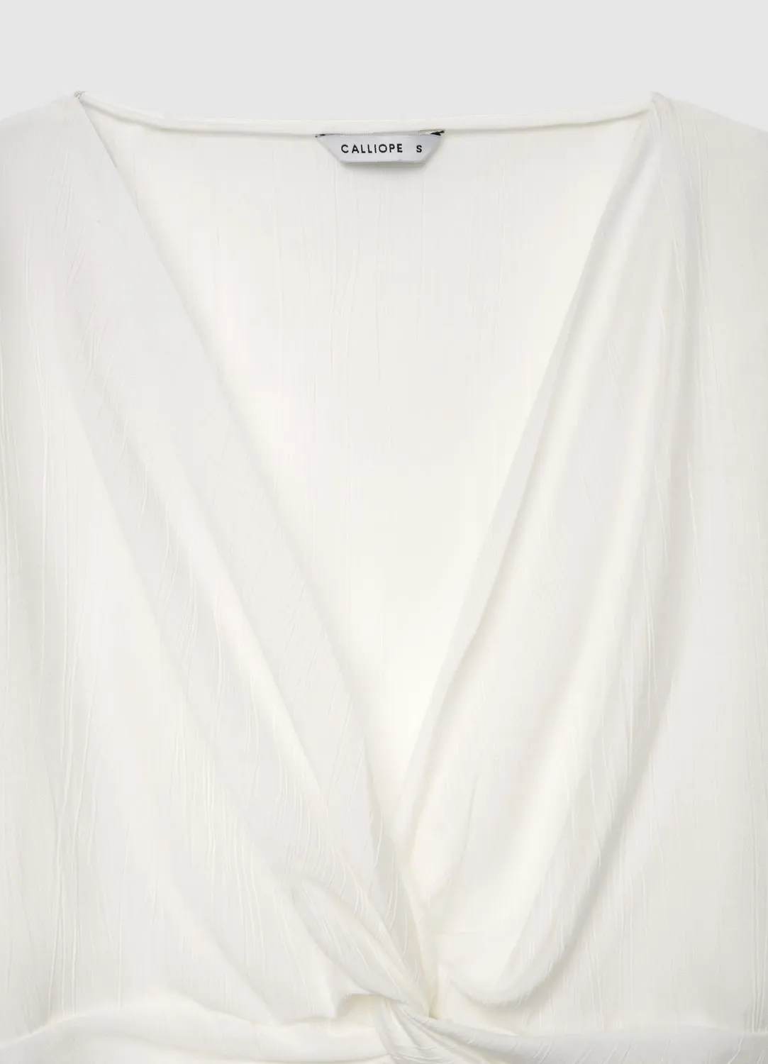 Calliope Camicia Nodo chemise femme nouée
