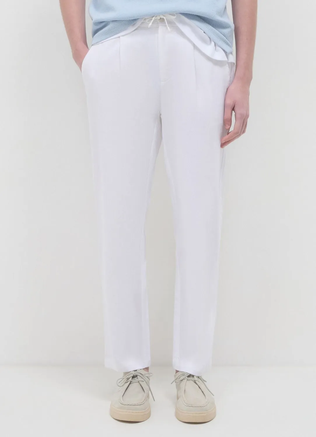 Calliope jogger pantalon homme uni coton