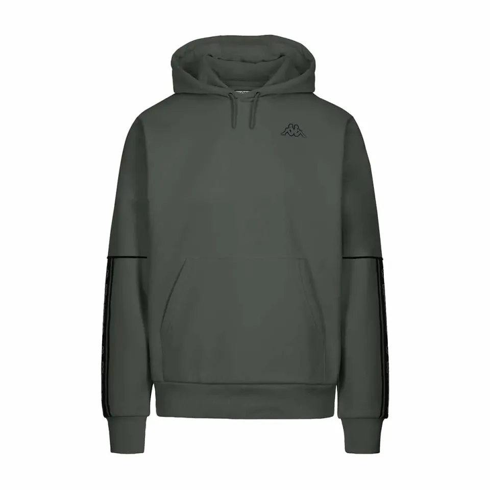 Robe di Kappa Tape Iackson hoodie homme vert polaire