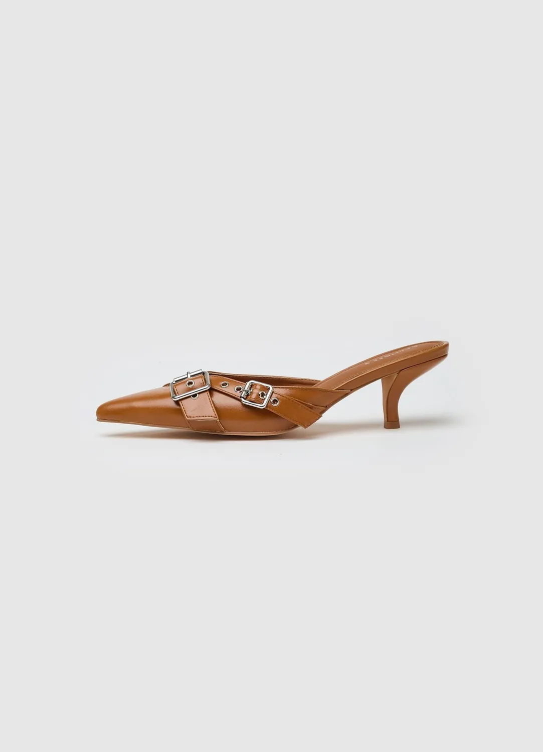 Calliope Mules Pointues Double Boucle Femme 5,5 cm
