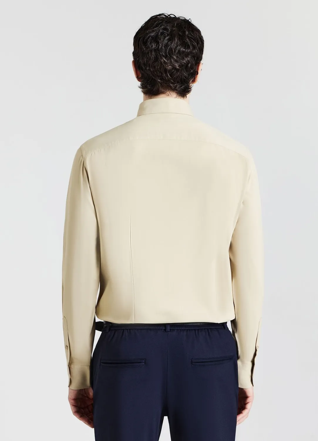 Calliope chemise homme unie manches longues bureau