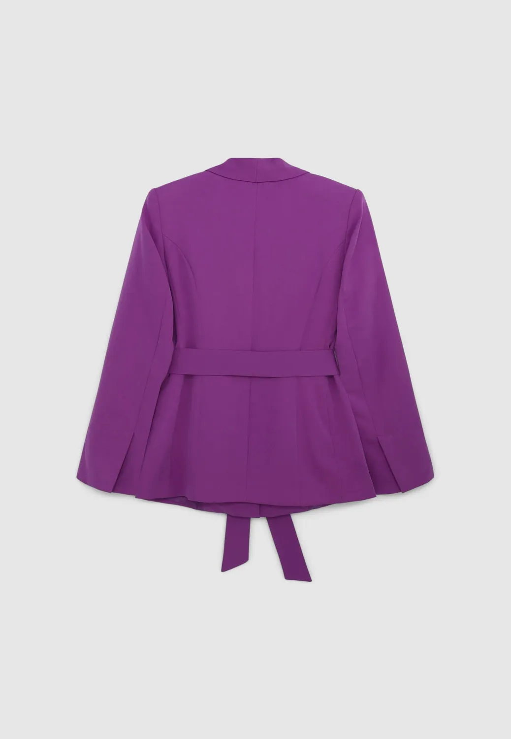 Calliope veste ceinture col châle femme