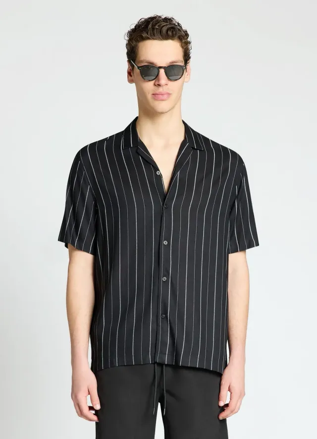 Calliope chemise bowling rayures homme taille L