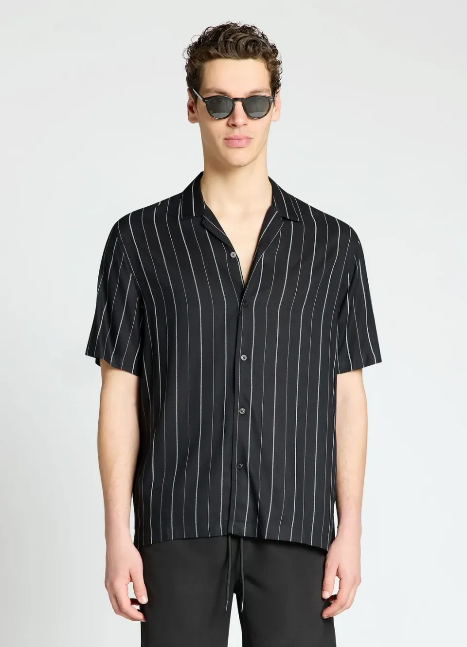 Calliope chemise bowling rayures homme taille L