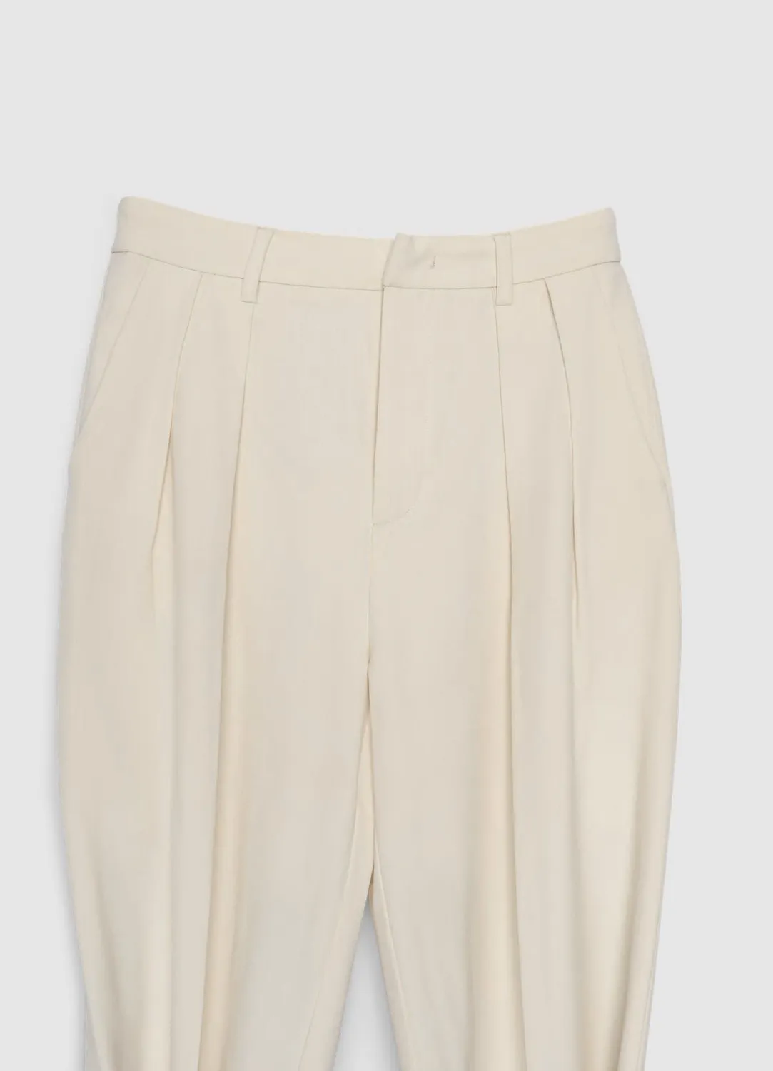 Calliope pantalon à pinces femme jambe droite