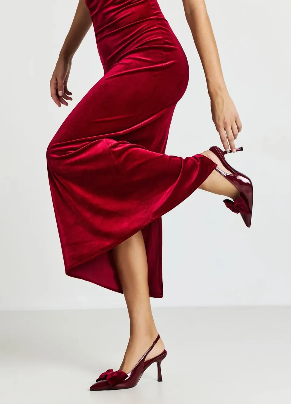 Calliope escarpins slingback femme 38 nœud talon 9 cm