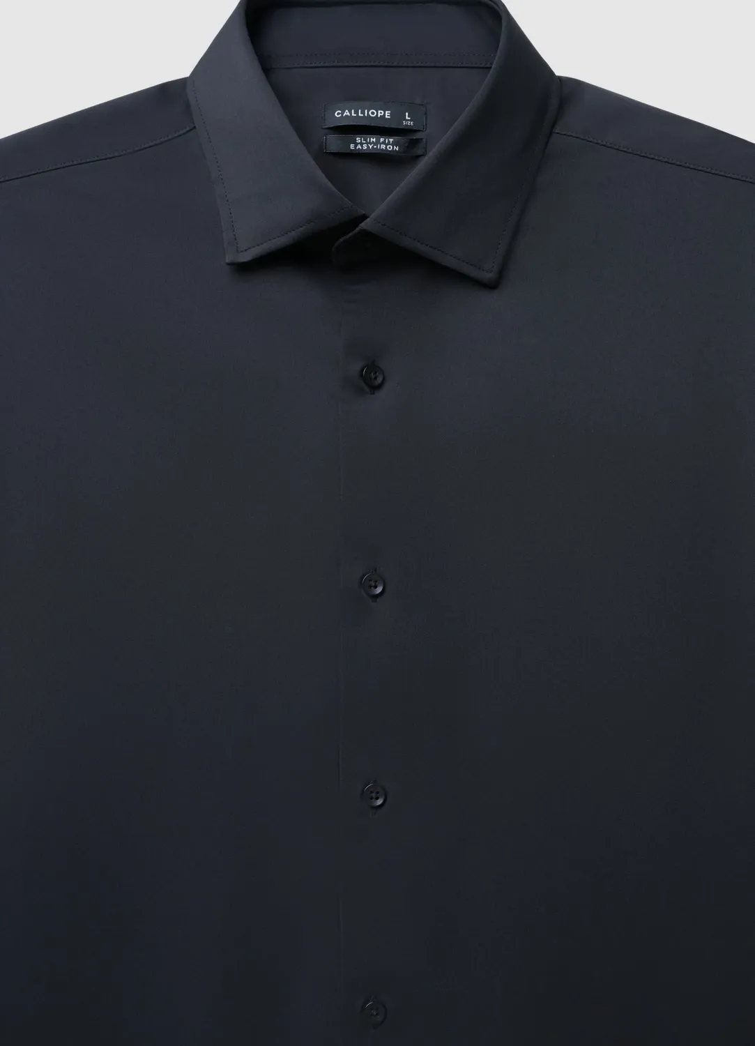 Calliope chemise homme unie manches longues