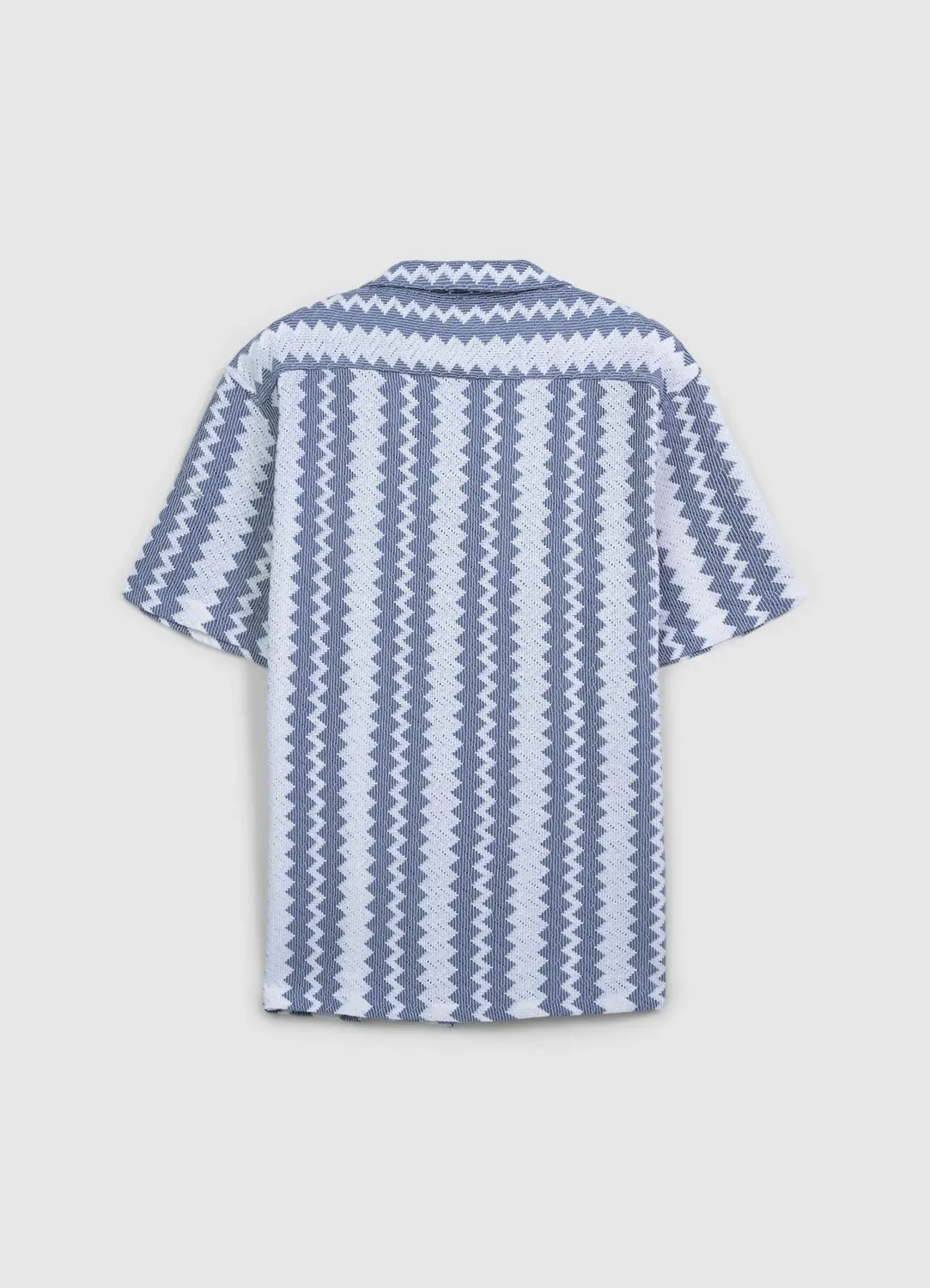 Calliope Croquet chemise homme rayée manches courtes