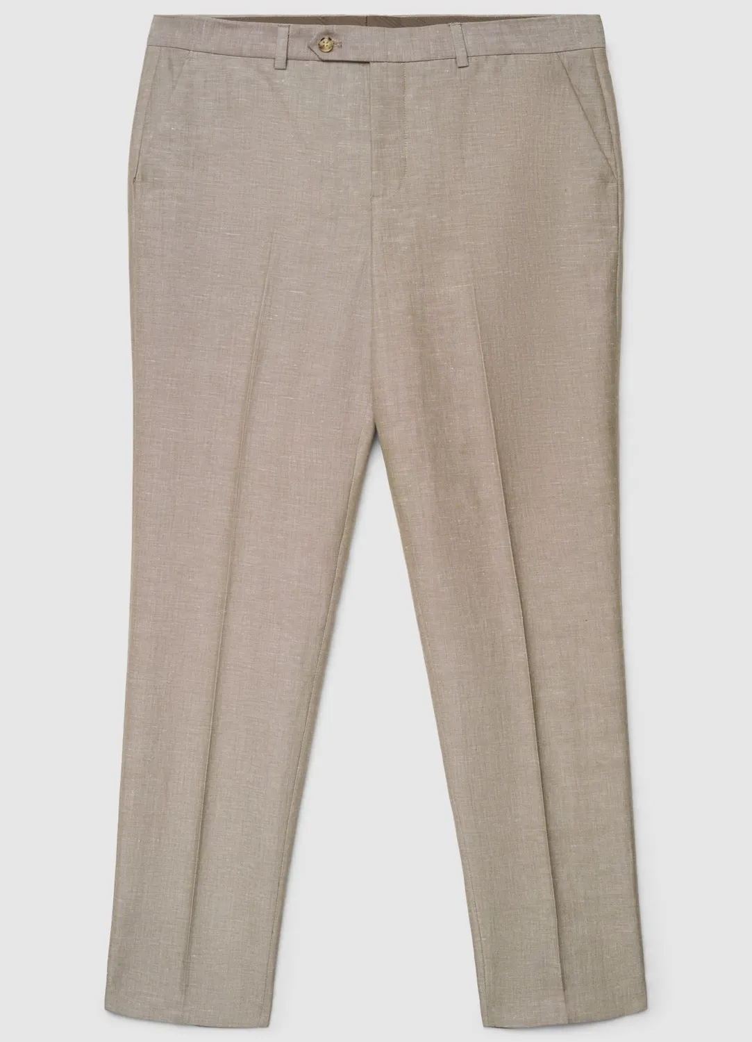 Calliope pantalon sartorial homme coupe droite uni