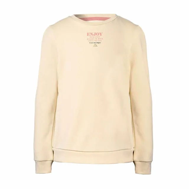 Kappa Biscot sweat fille blanc coton enjoy