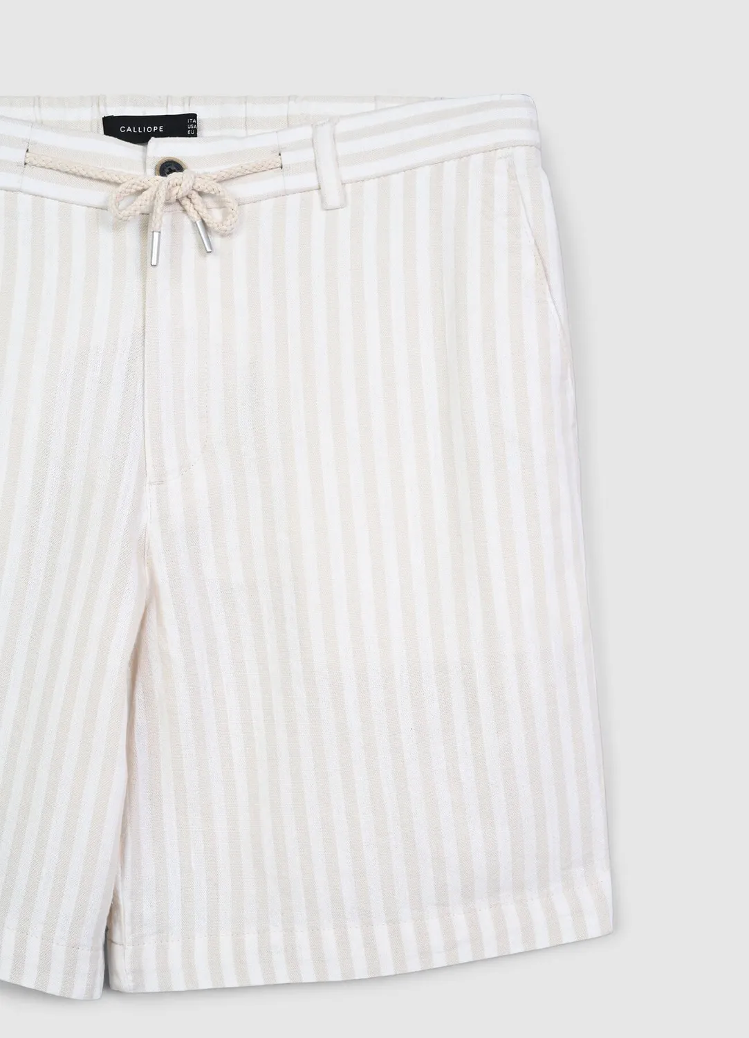 Calliope bermuda à rayures homme