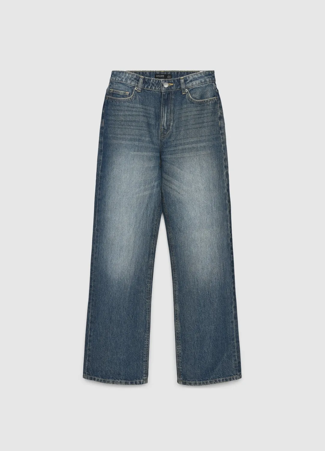 Calliope jean palazzo wide leg taille haute