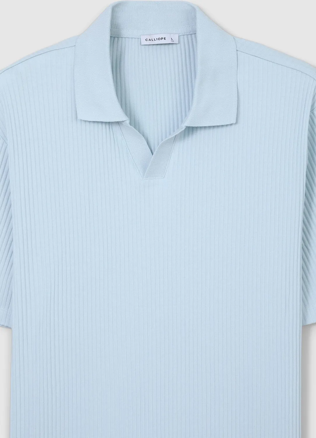 Calliope polo homme coton côtelé regular