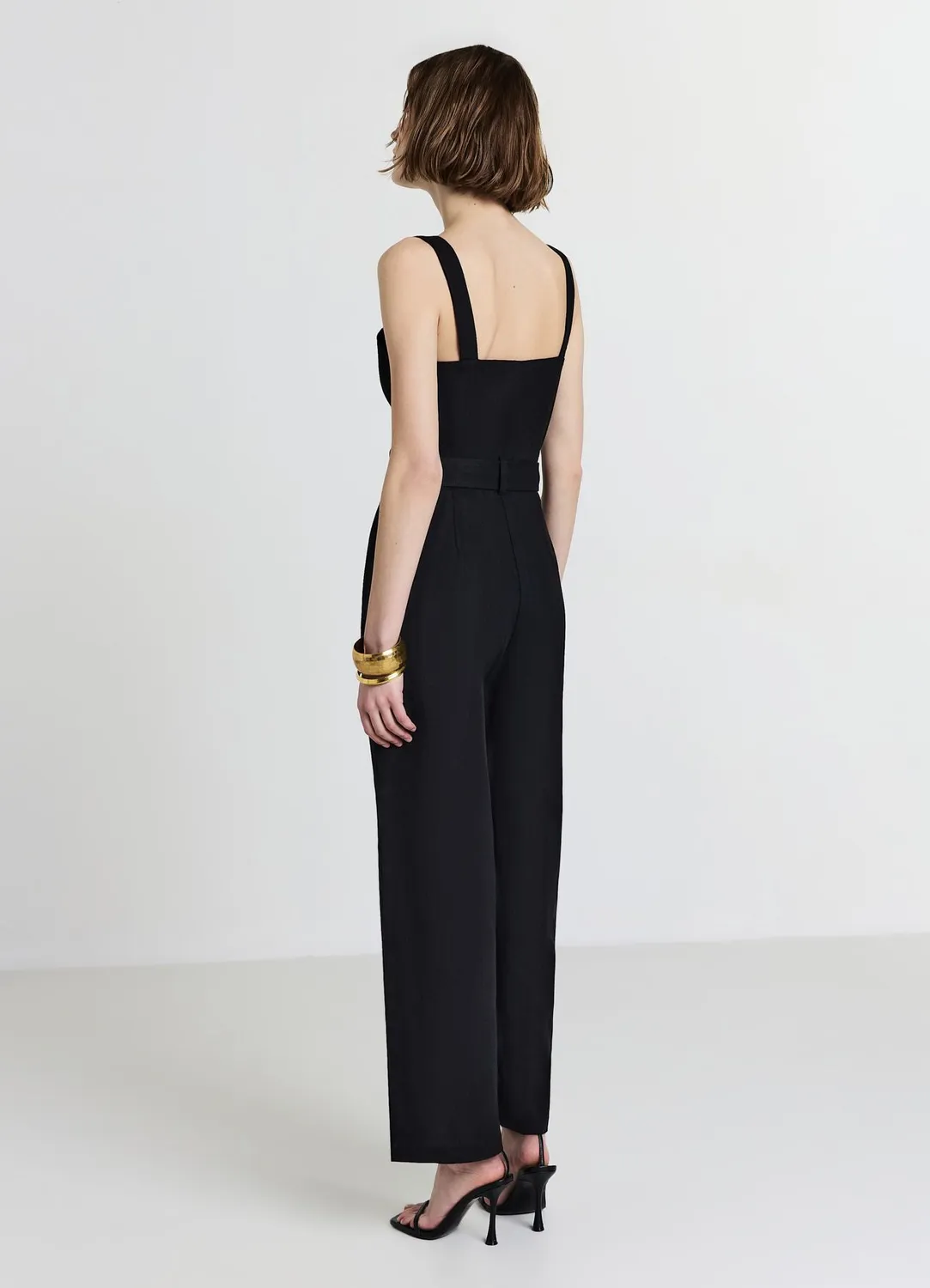 Calliope combinaison longue lin femme unie