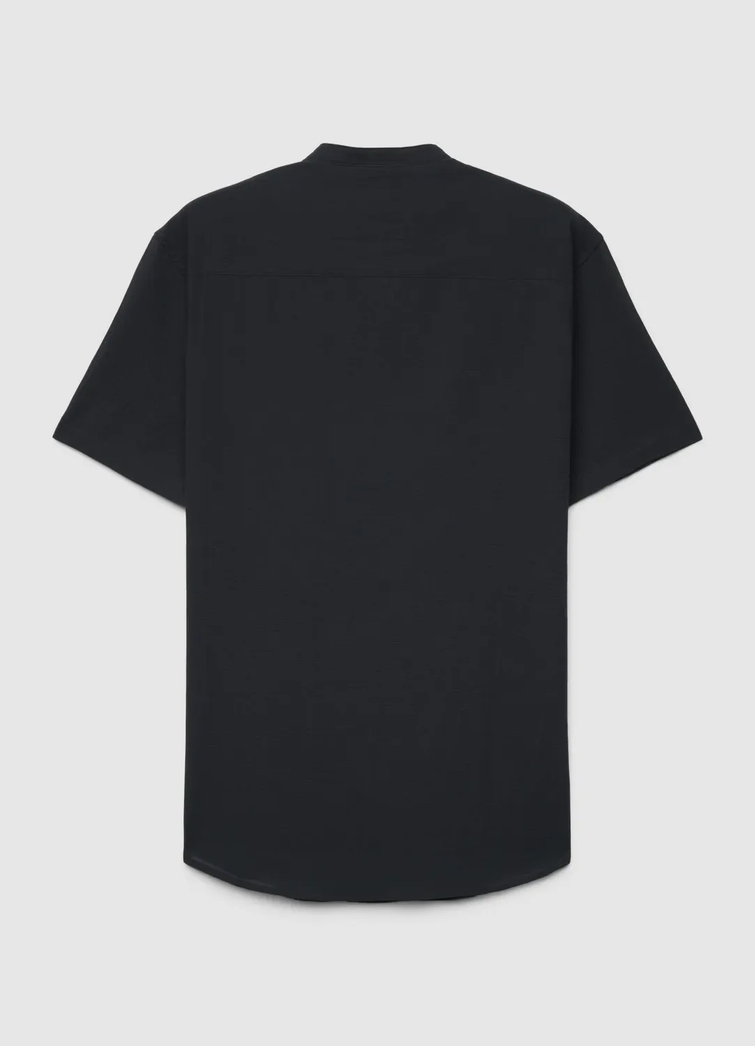 Calliope chemise homme col coreen manches courtes unie