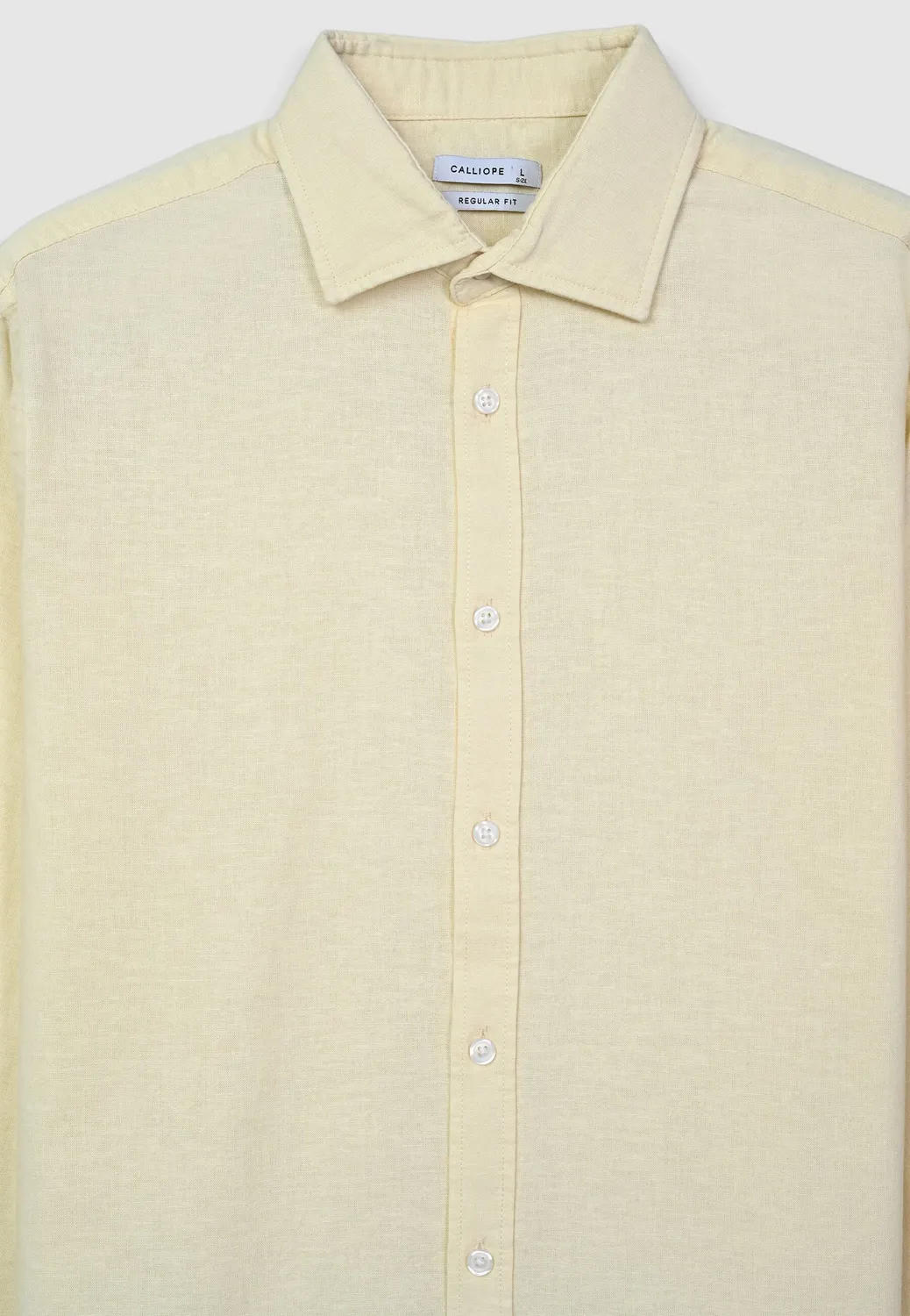 Calliope chemise lin homme manches longues