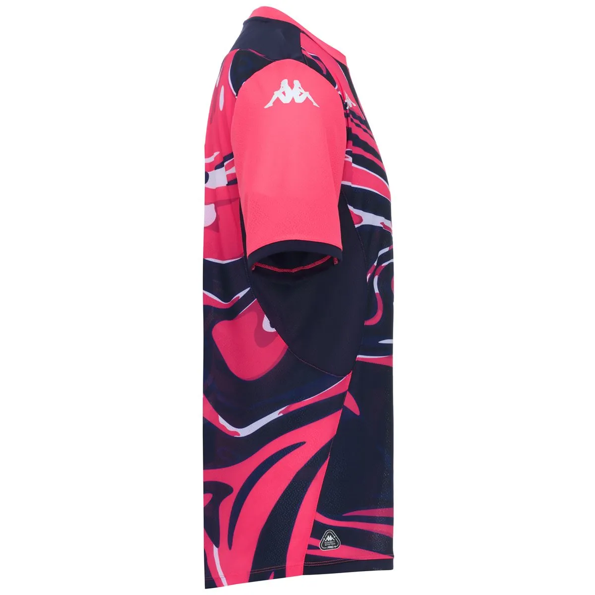 Robe di Kappa Mokibapre Pro 2 maillot rose enfant Stade Français