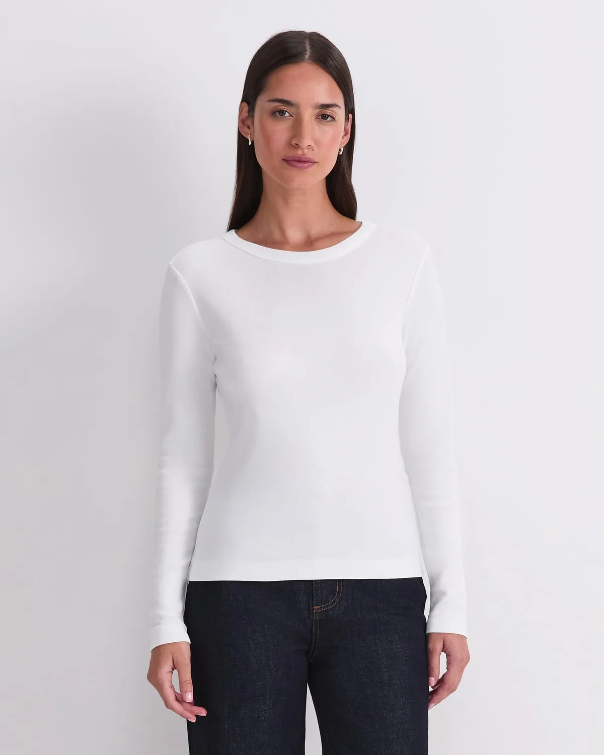 Sportscraft Heidi Crew Neck tee manches longues côtelé