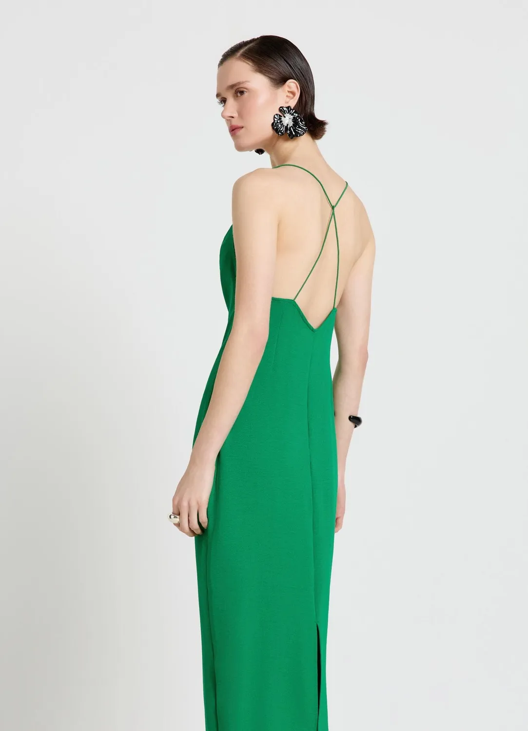 Calliope robe longue femme S fente devant