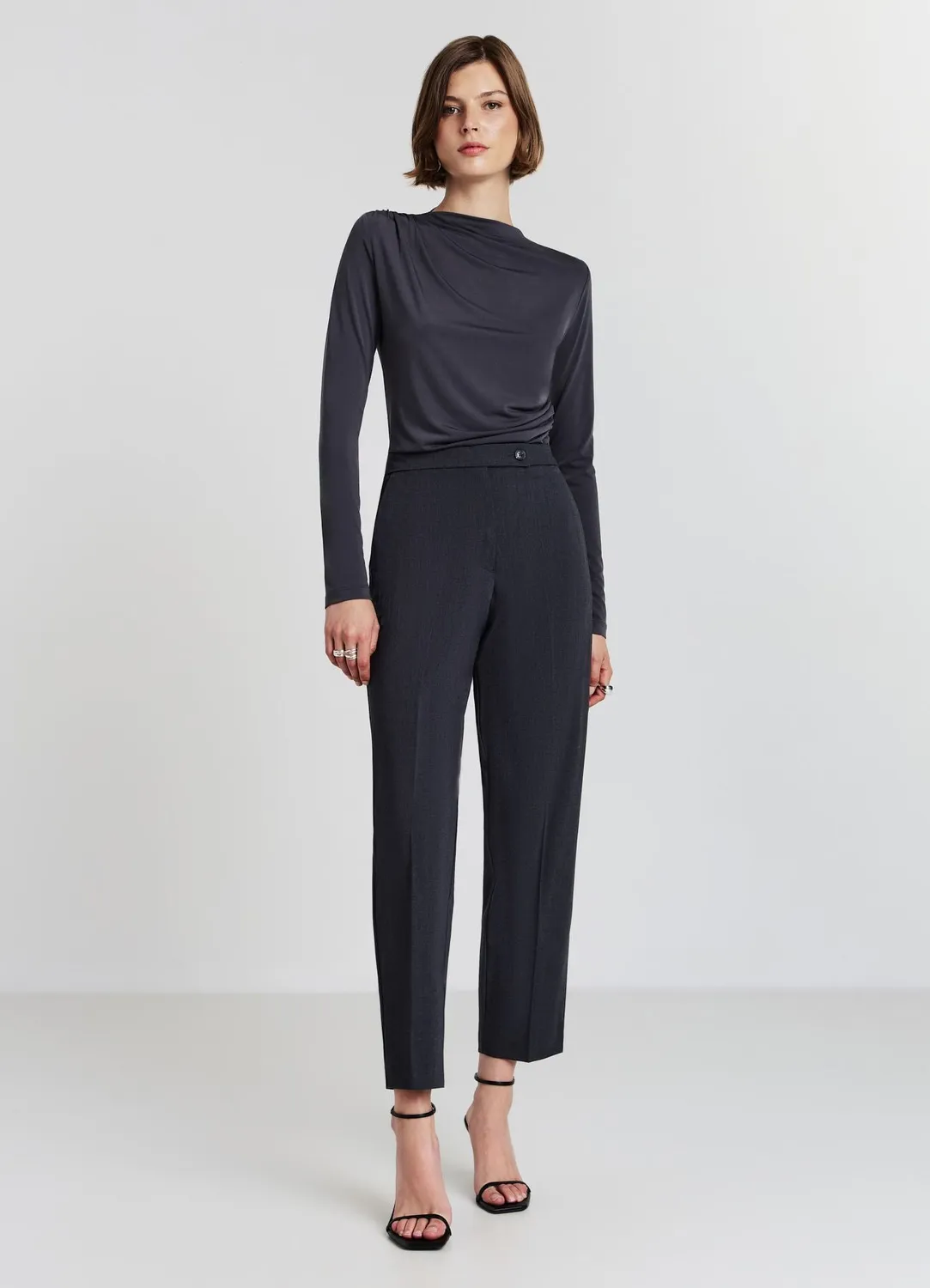 Calliope Froncé t-shirt femme manches longues