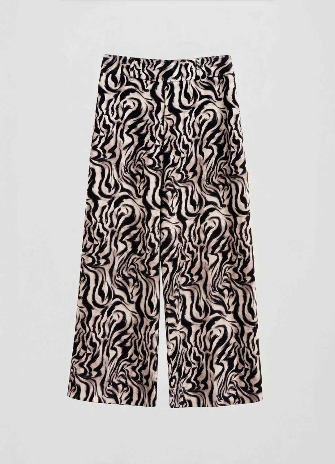 Calliope pantalon culotte zebra fluide soirée