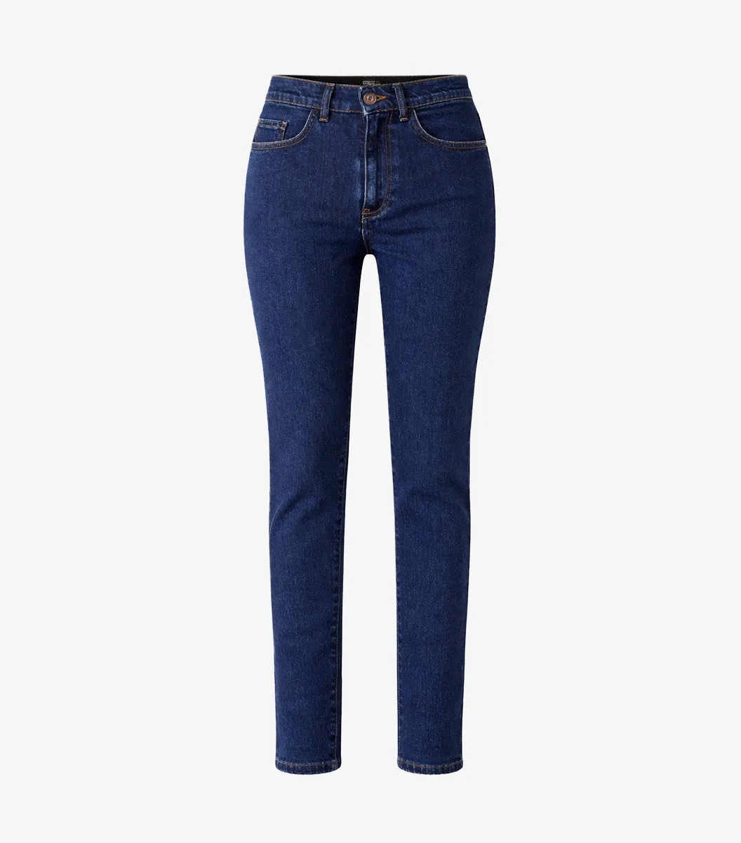 Cocorico jean slim femme bleu foncé stretch 36-44