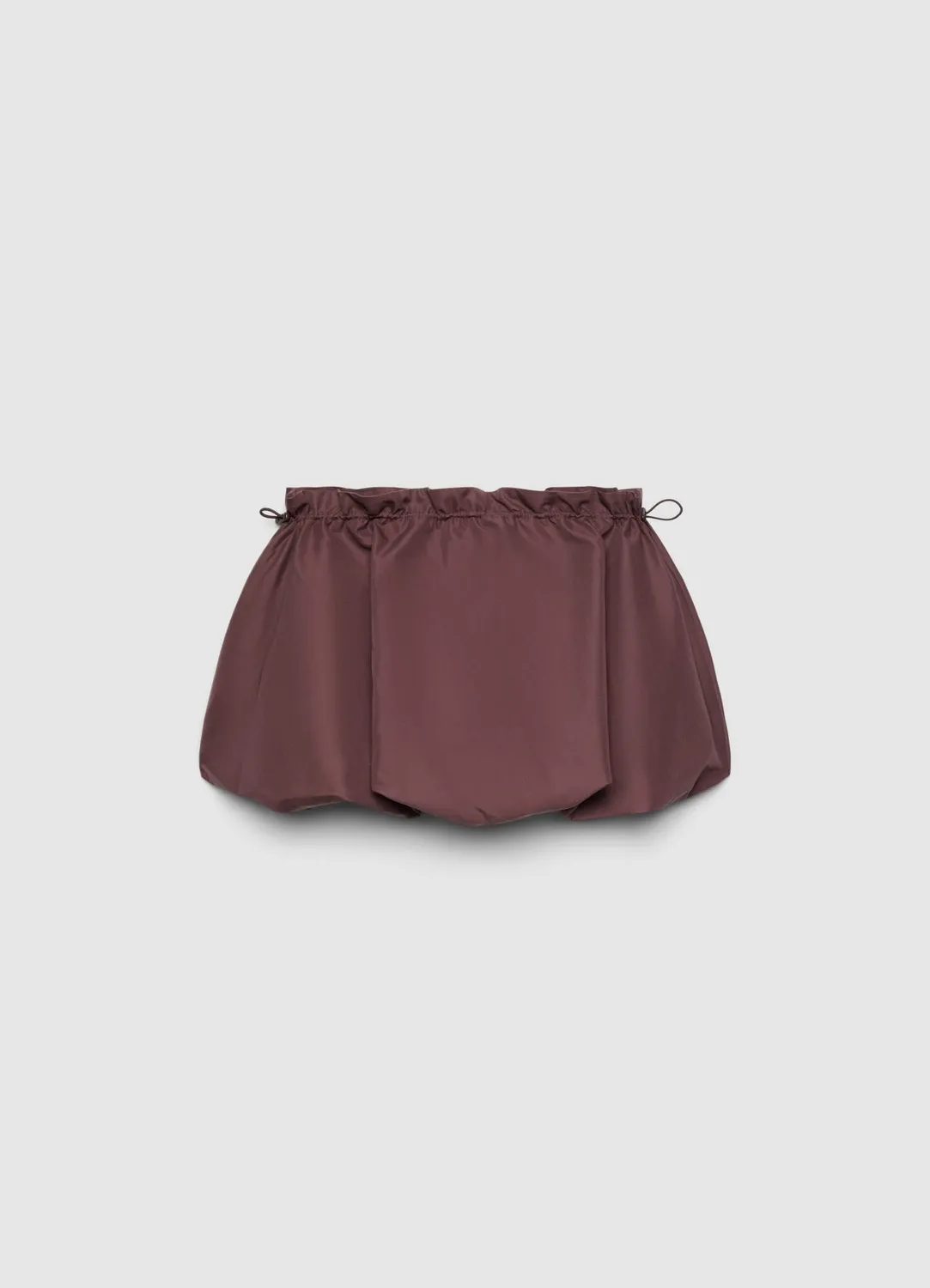 Calliope jupe-culotte ballon unie femme taille haute
