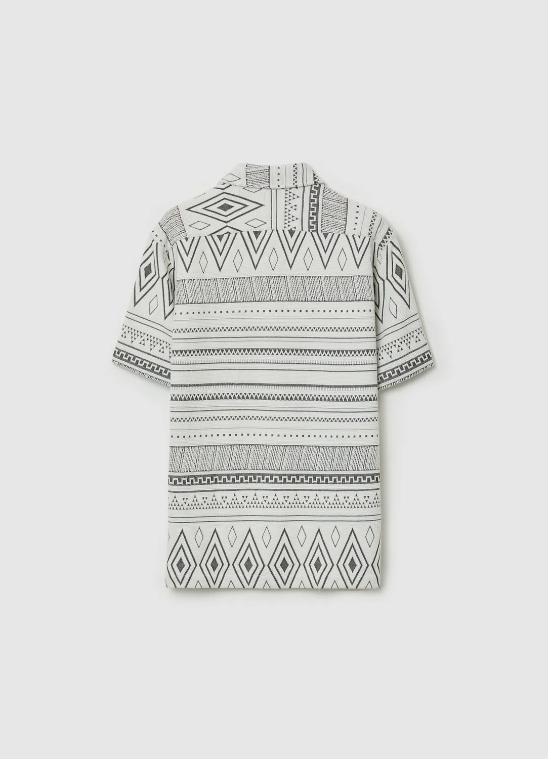 Calliope chemise ethnique homme coton manches courtes