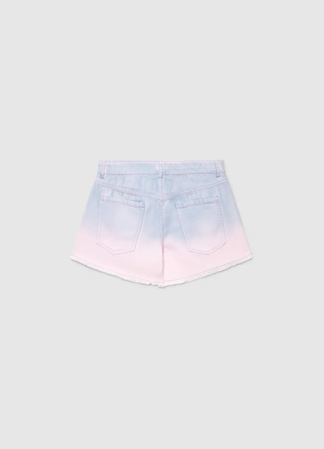 Calliope Mom fit shorts jean fille délavé déchiré