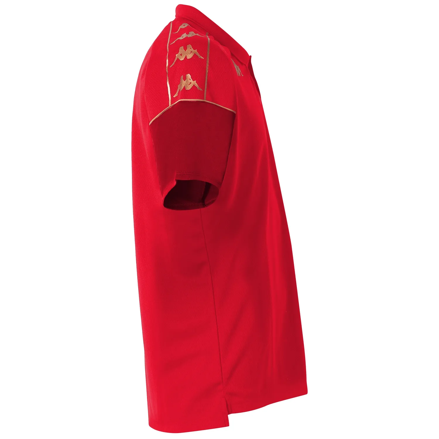 Kappa Miolo polo rouge homme slim mesh