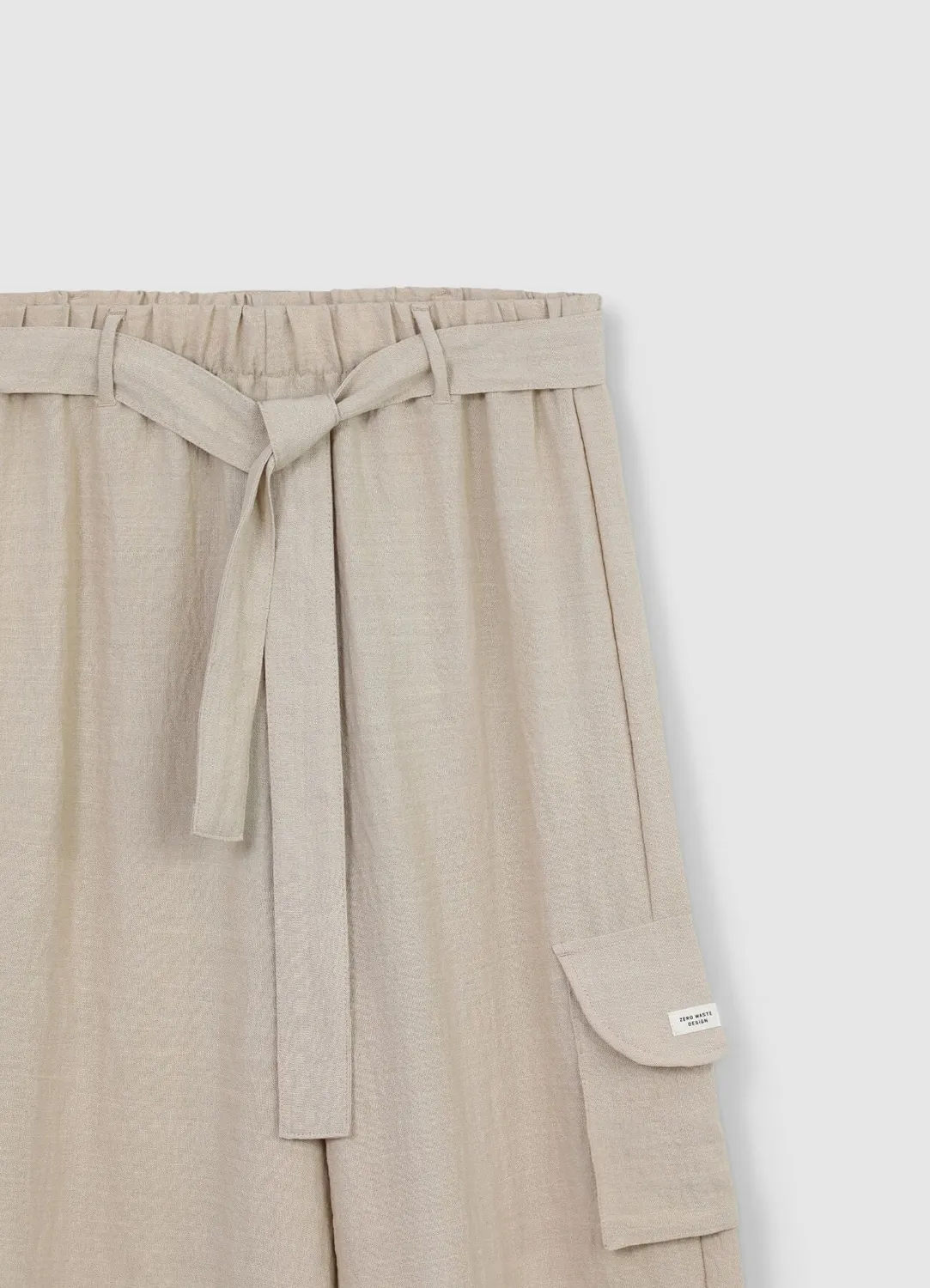 Calliope pantalon cargo femme long poches cordon