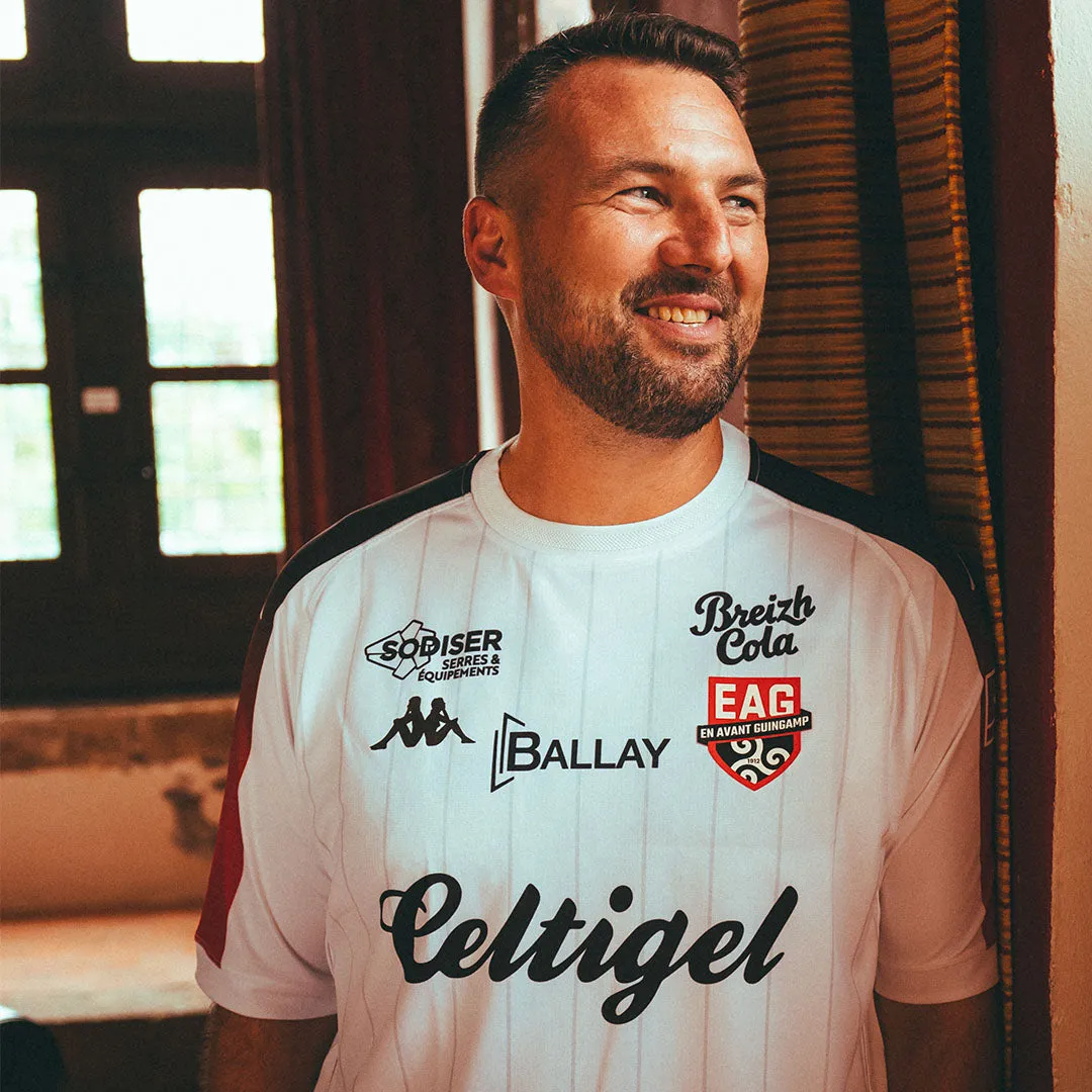Robe di Kappa Meerolo Away maillot Guingamp 26/27 blanc homme