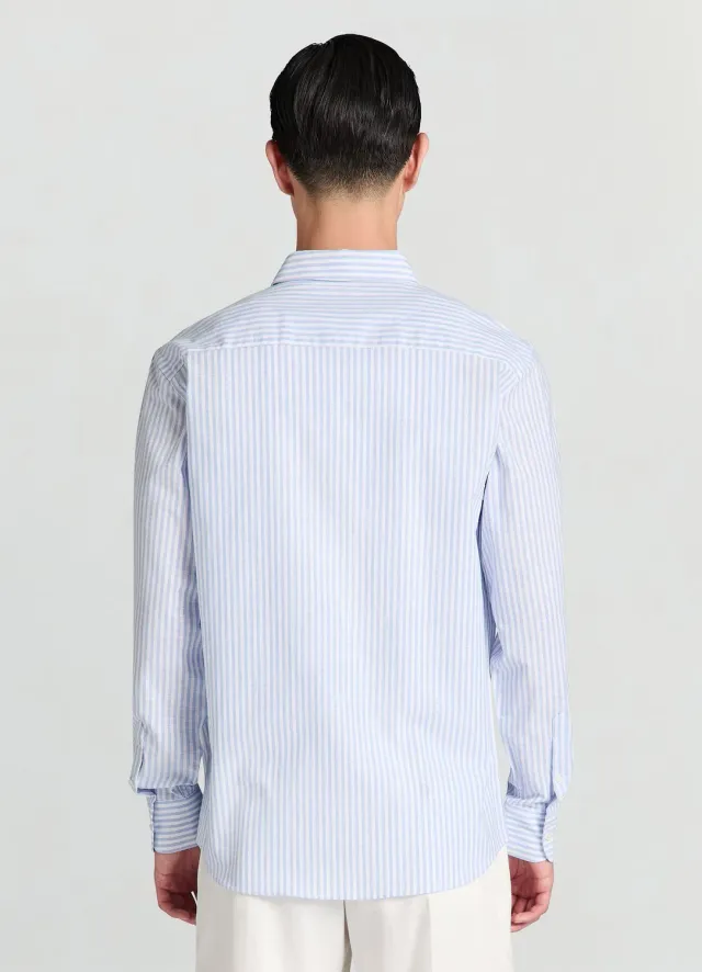 Calliope chemise rayée classique homme regular