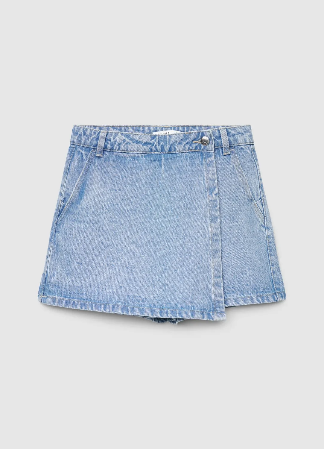 Calliope jupe-culotte en denim femme