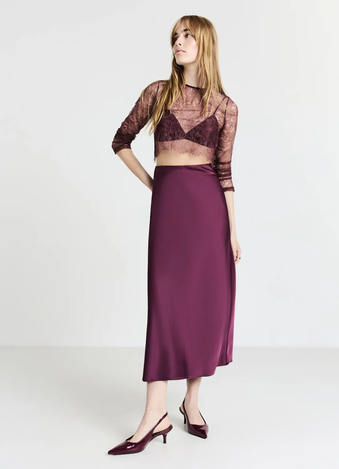 Calliope Top Crop Dentelle Bralette Femme Top Soirée