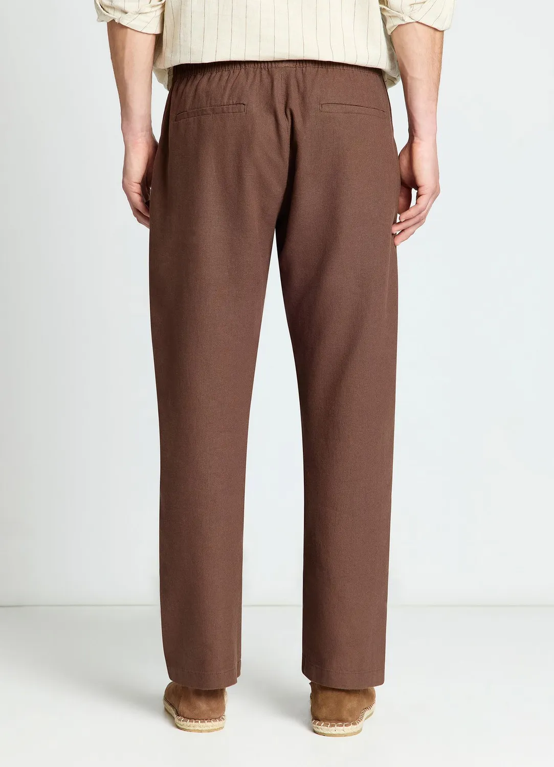 Calliope Pantalon Jogger Homme en Lin