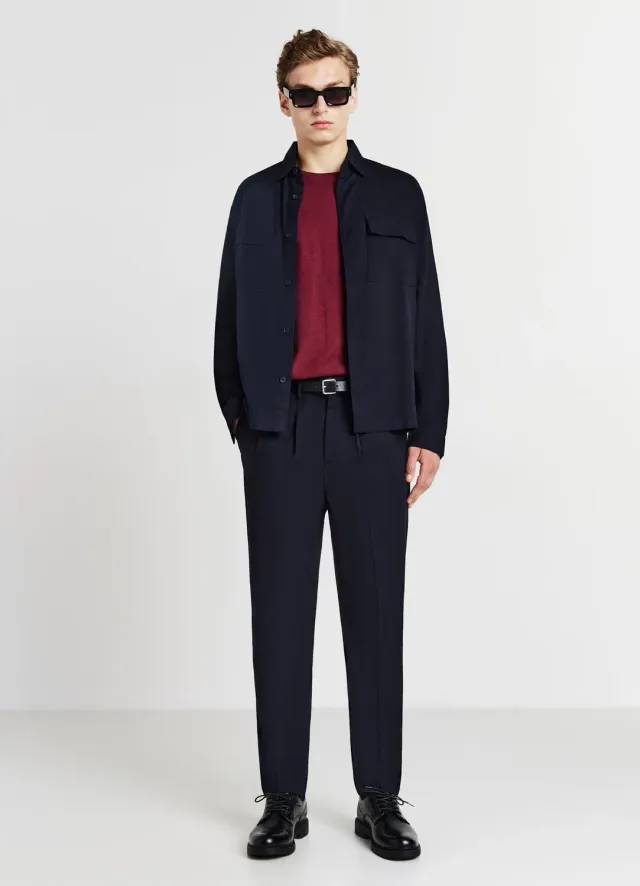 Calliope pantalon pinces homme regular poches