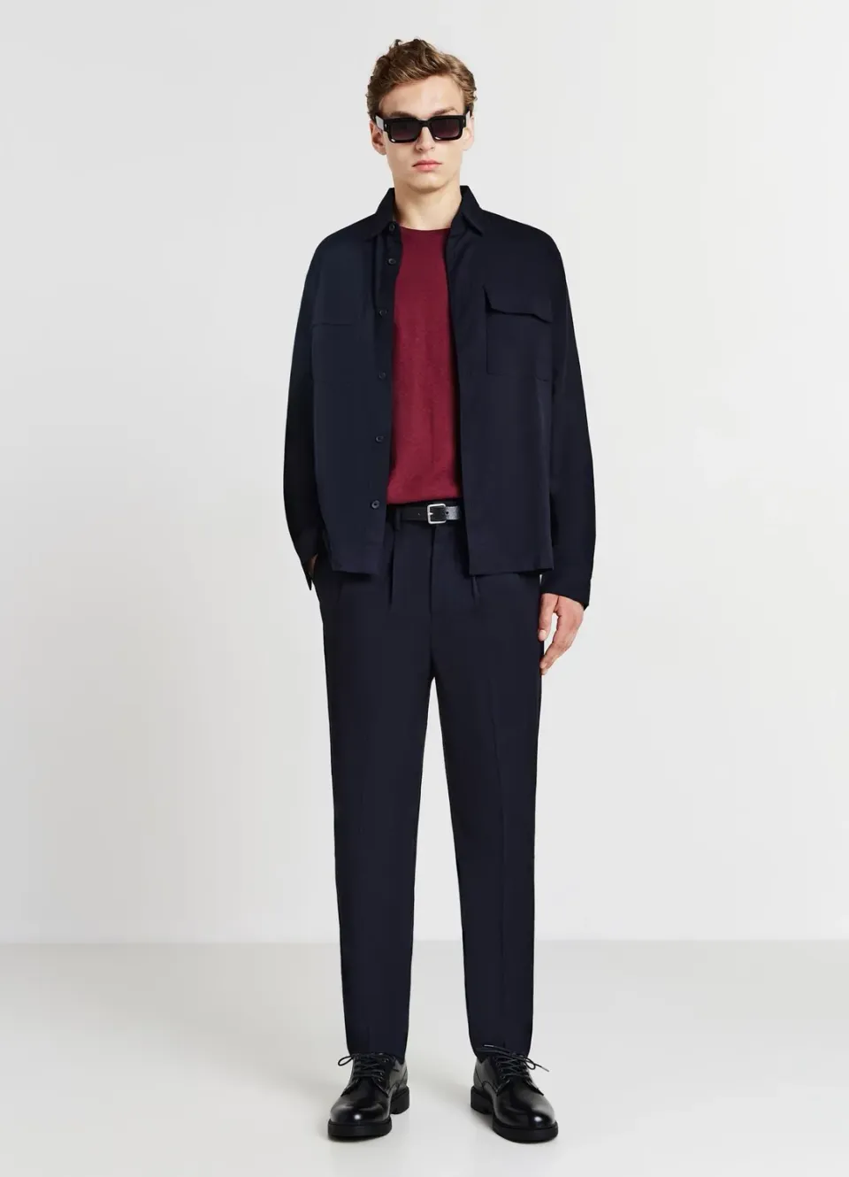 Calliope pantalon pinces homme regular poches