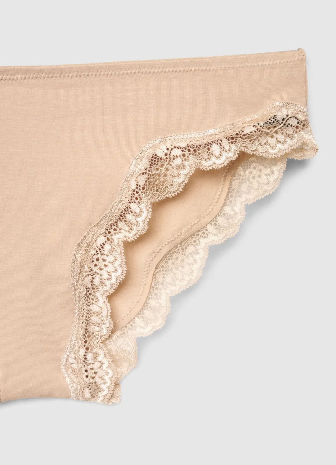 Calliope Lot 3 slips culotte dentelle taille mi-haute