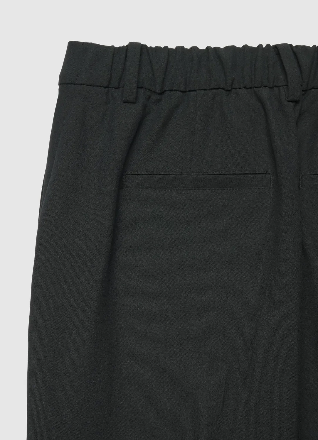 Calliope pantalon pinces droit femme taille élastiquée