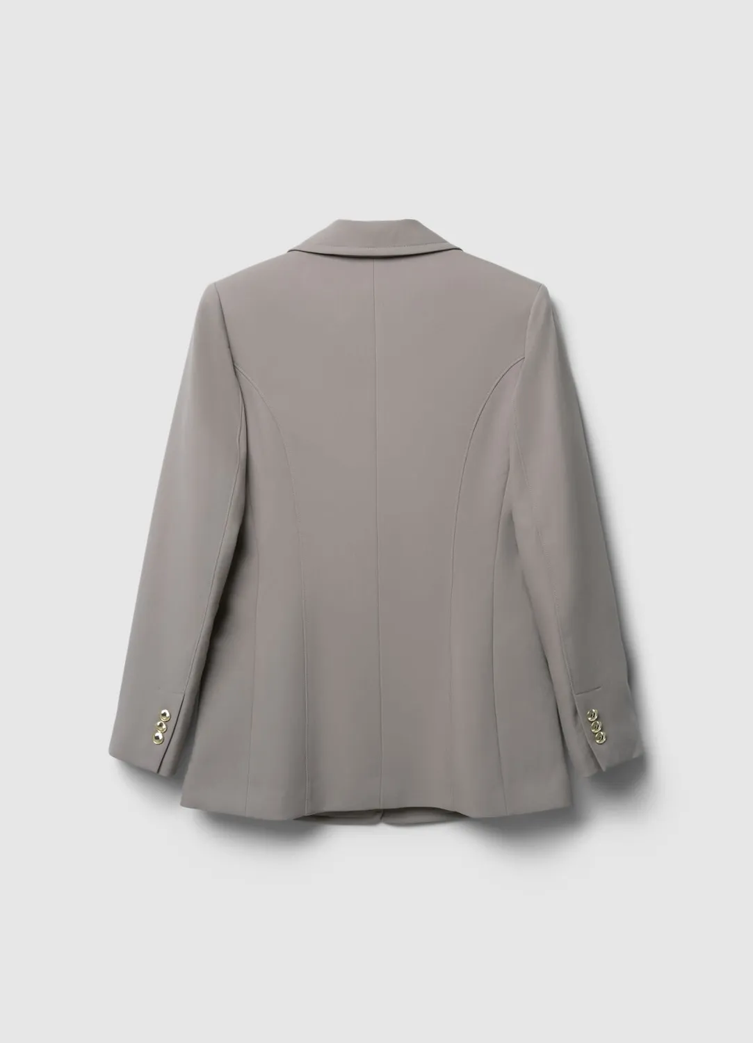 Calliope veste blazer 2 boutons dorés femme unie